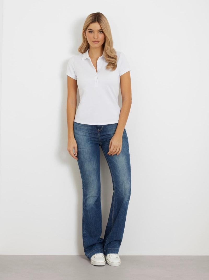 SS TRI LOGO LIZA PIQUE POLO 