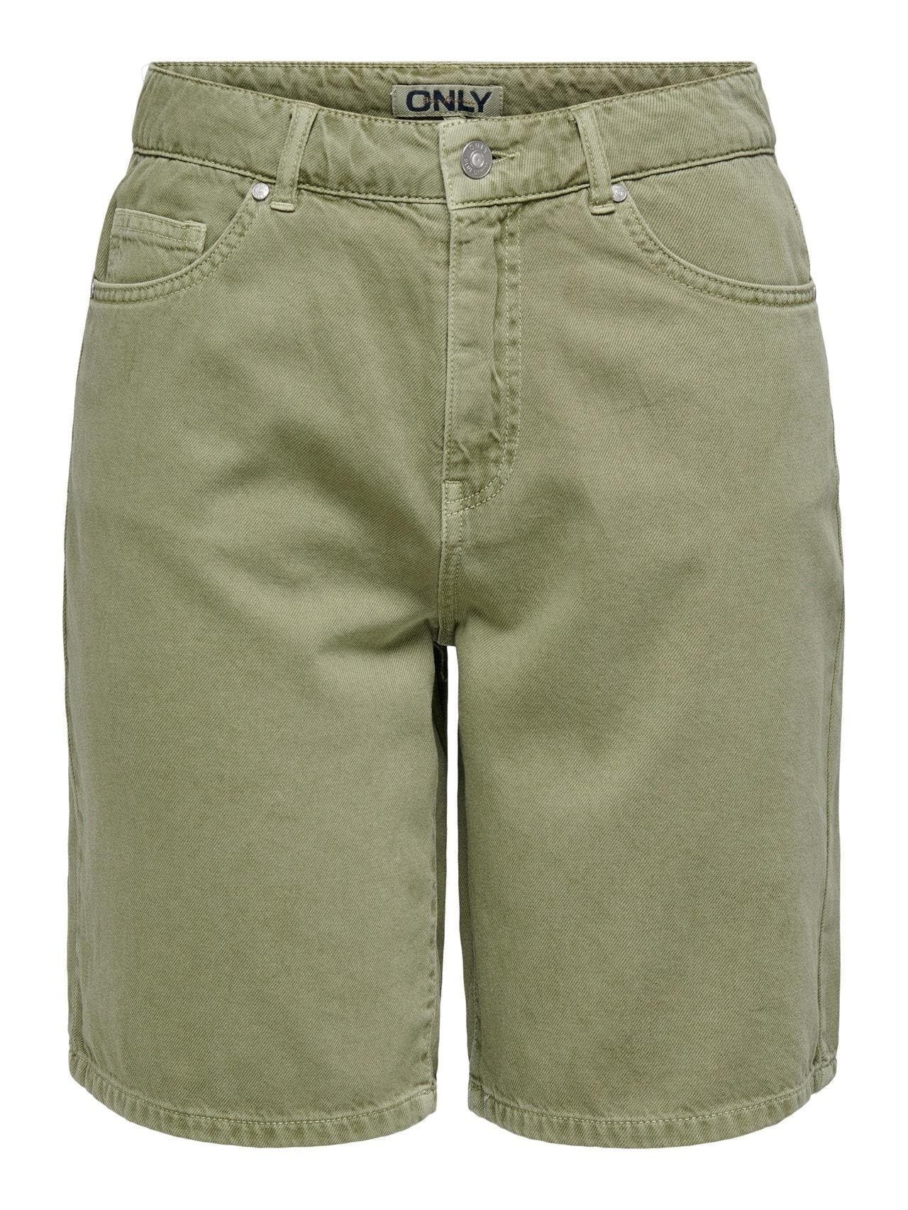 ONLSILLA MW LOOSE BERMUDA SHORTS PNT 