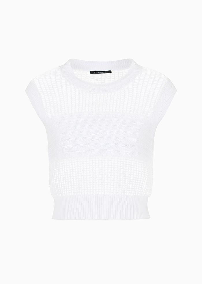 KNIT TOP 3DYH1P YMB1Z/1000 ARMANI EXCHANGE