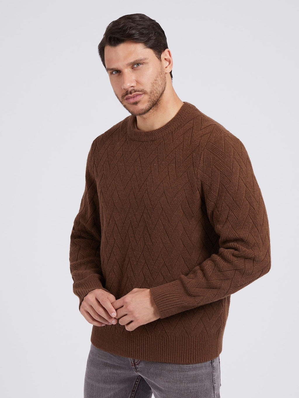 LS SIMON BASKET WEAVE SWTR 