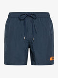 SWIM PANT WITH LOGO FLUO 