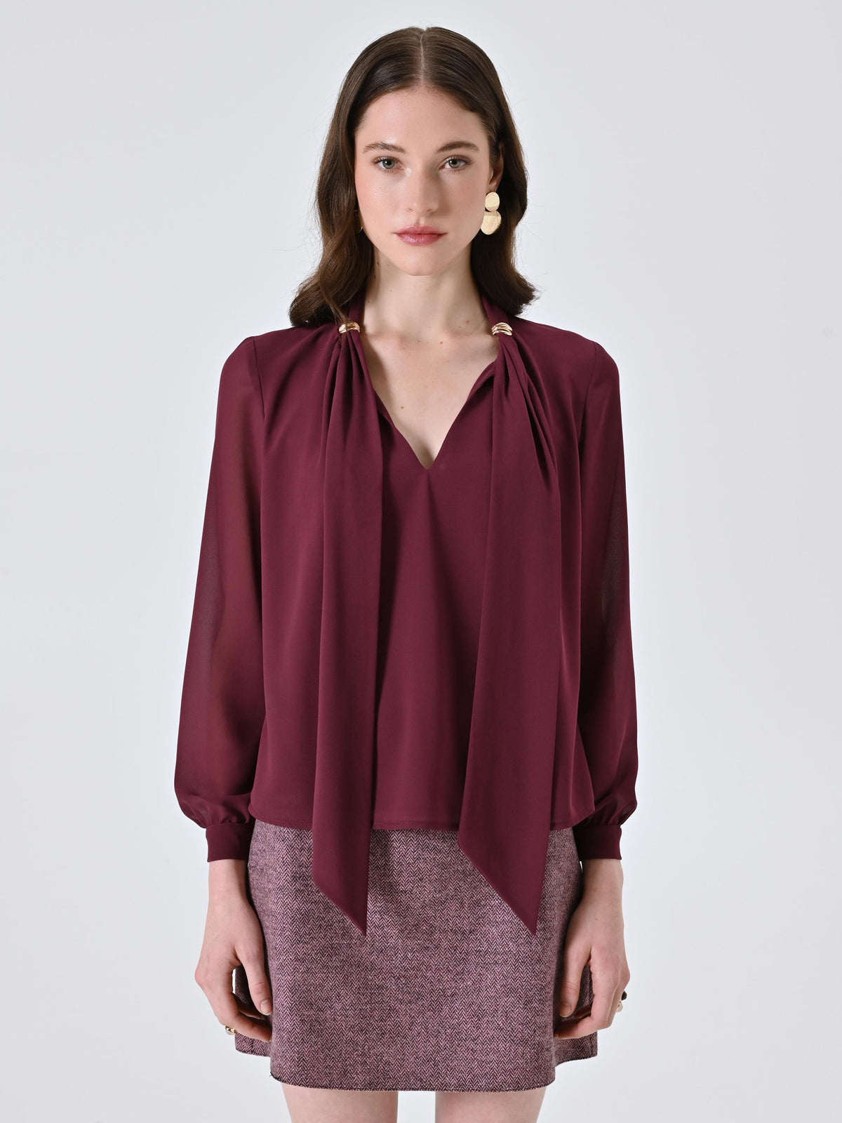 BACI COMEL-B BLUSA SFIANCATO 