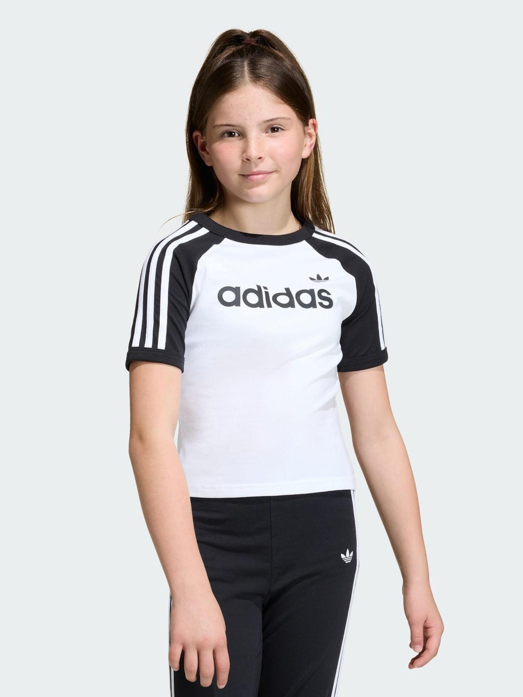 3S SL TEE           WHITE/BLACK 