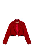 GIACCA CORTA IN CREPE CON FIOC 