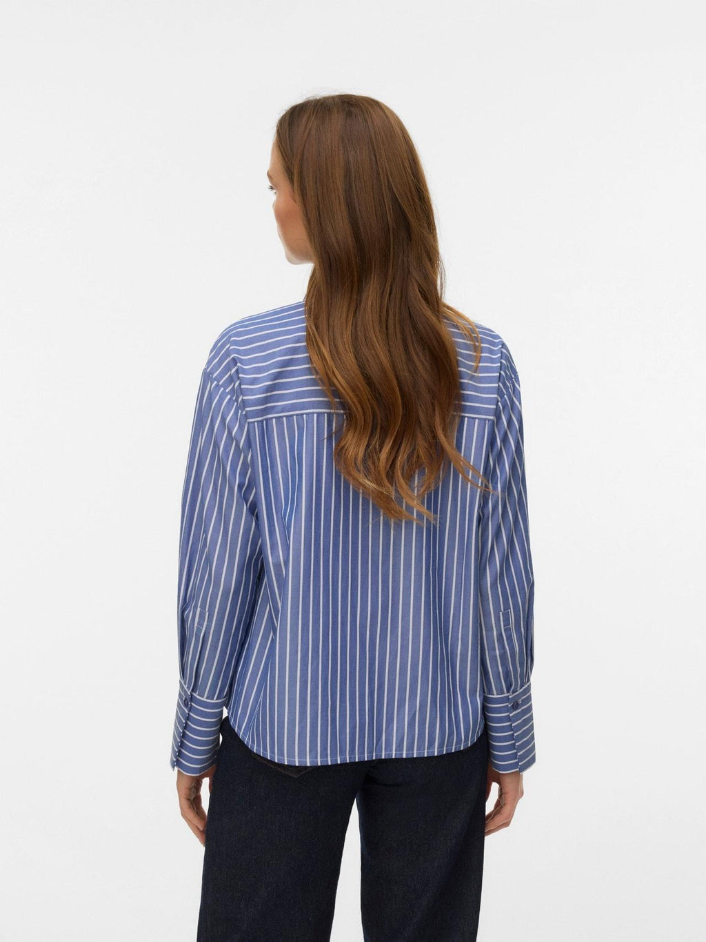 10342449/Dark Denim Snow white VERO MODA