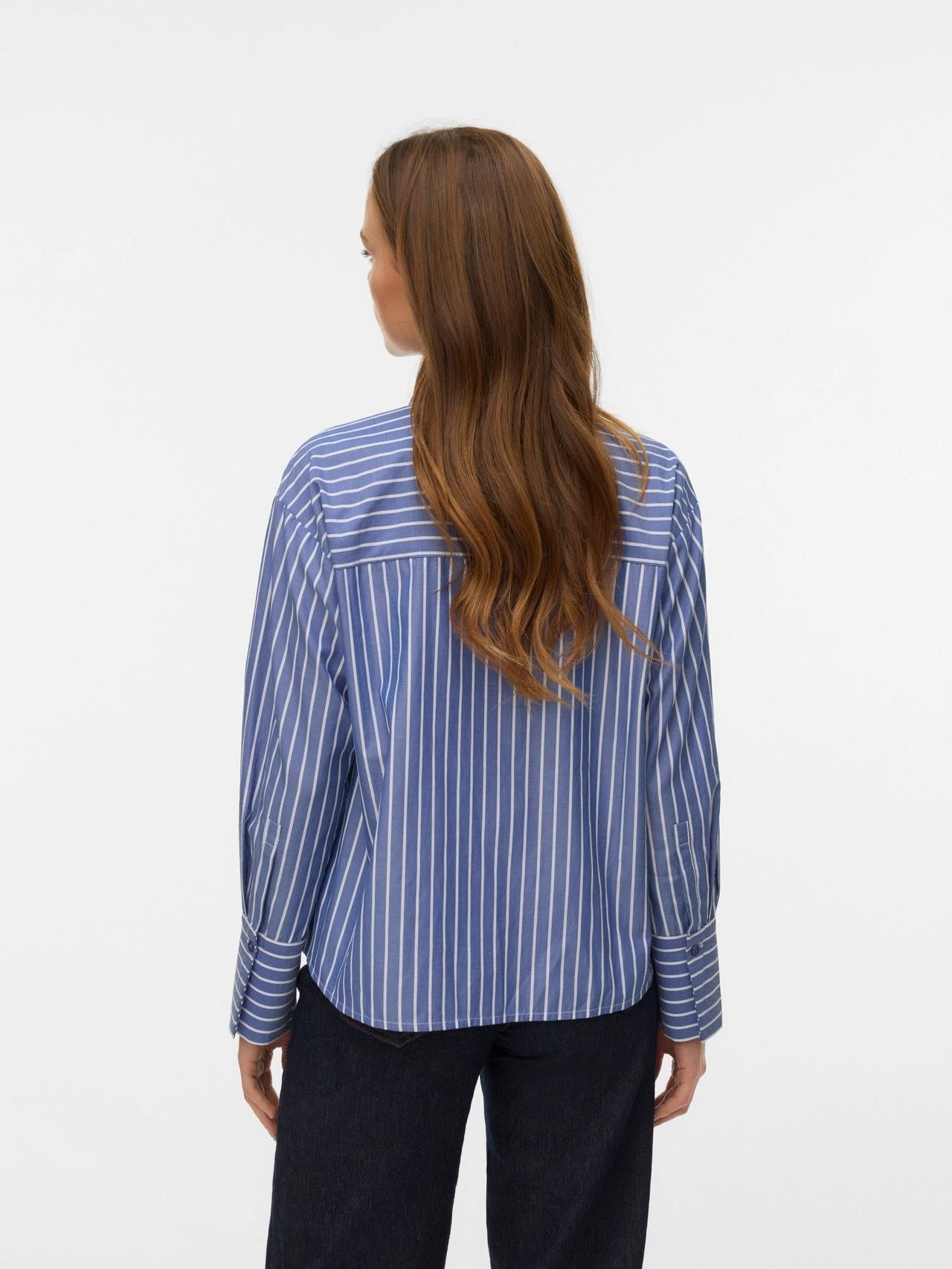 10342449/Dark Denim Snow white VERO MODA