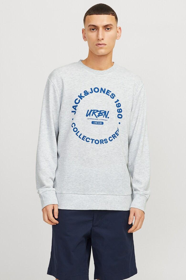 12275410/White Melange JACK AND JONES