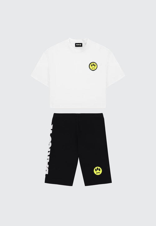 SET BOXY JERSEY  T-SHIRT/STRETCH  CYCLIST  GIRL 