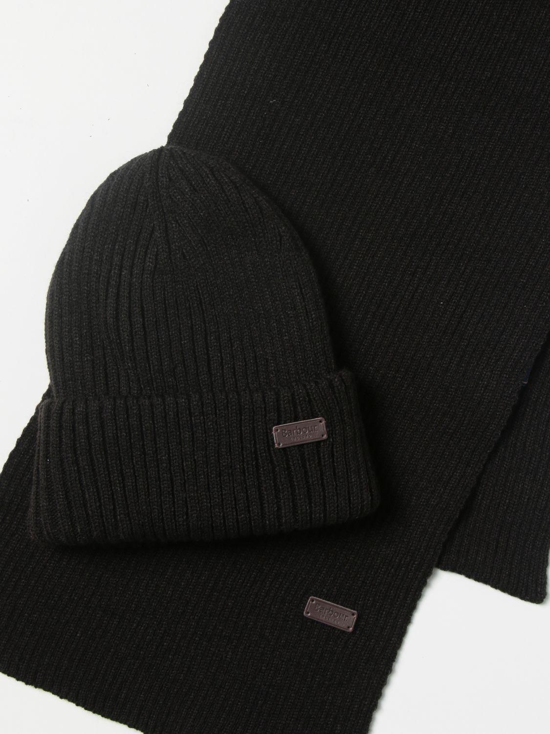 CRIMDON BEANIE & SCARF MGS0019 MGS/BK11 BARBOUR
