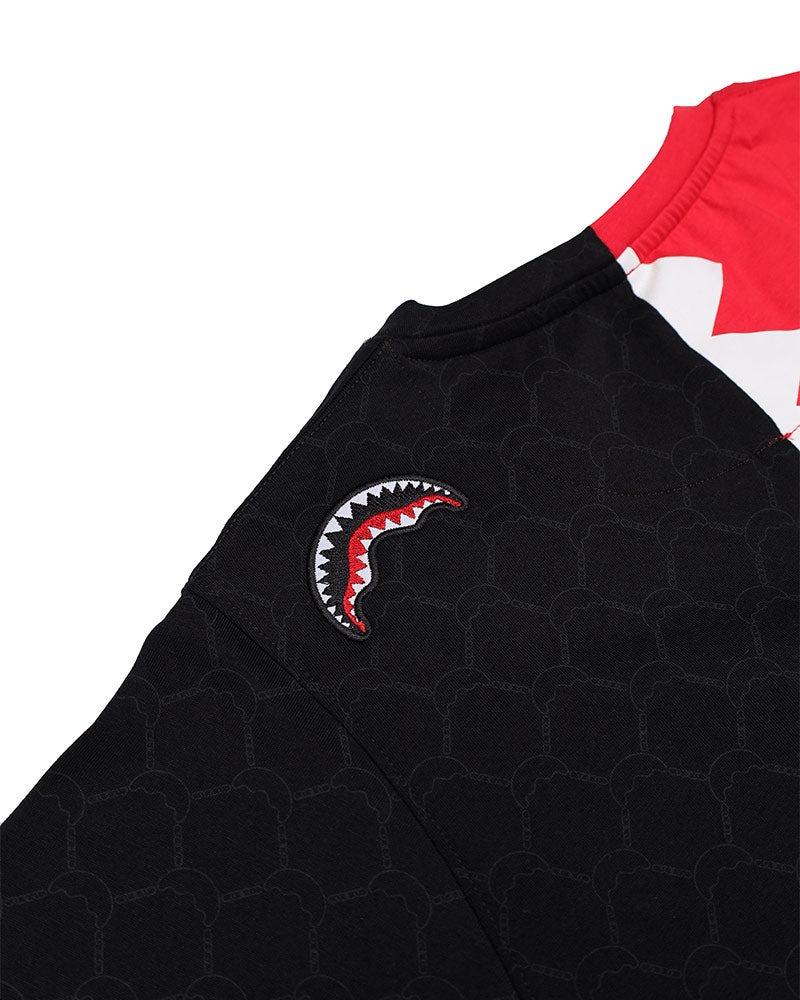 NEXT LEVEL T-SHIRT SPY1321/BLACK/RED SPRAYGROUND