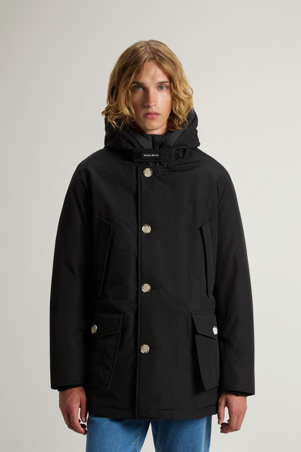 ARCTIC PARKA CFWOOU0483MHUT0001/BLK WOOLRICH