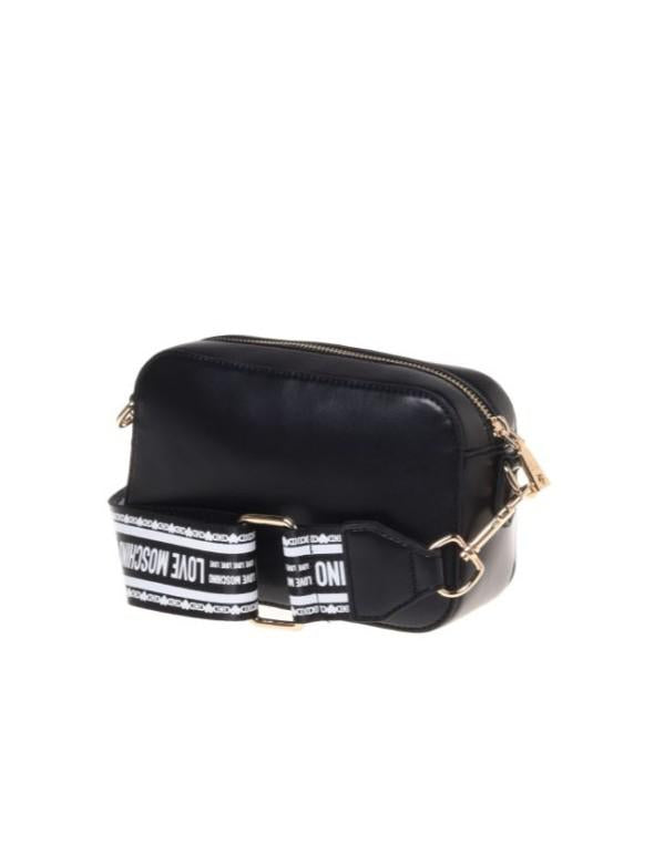 BORSA PU GRS NERO+GALV.NIKEL 
