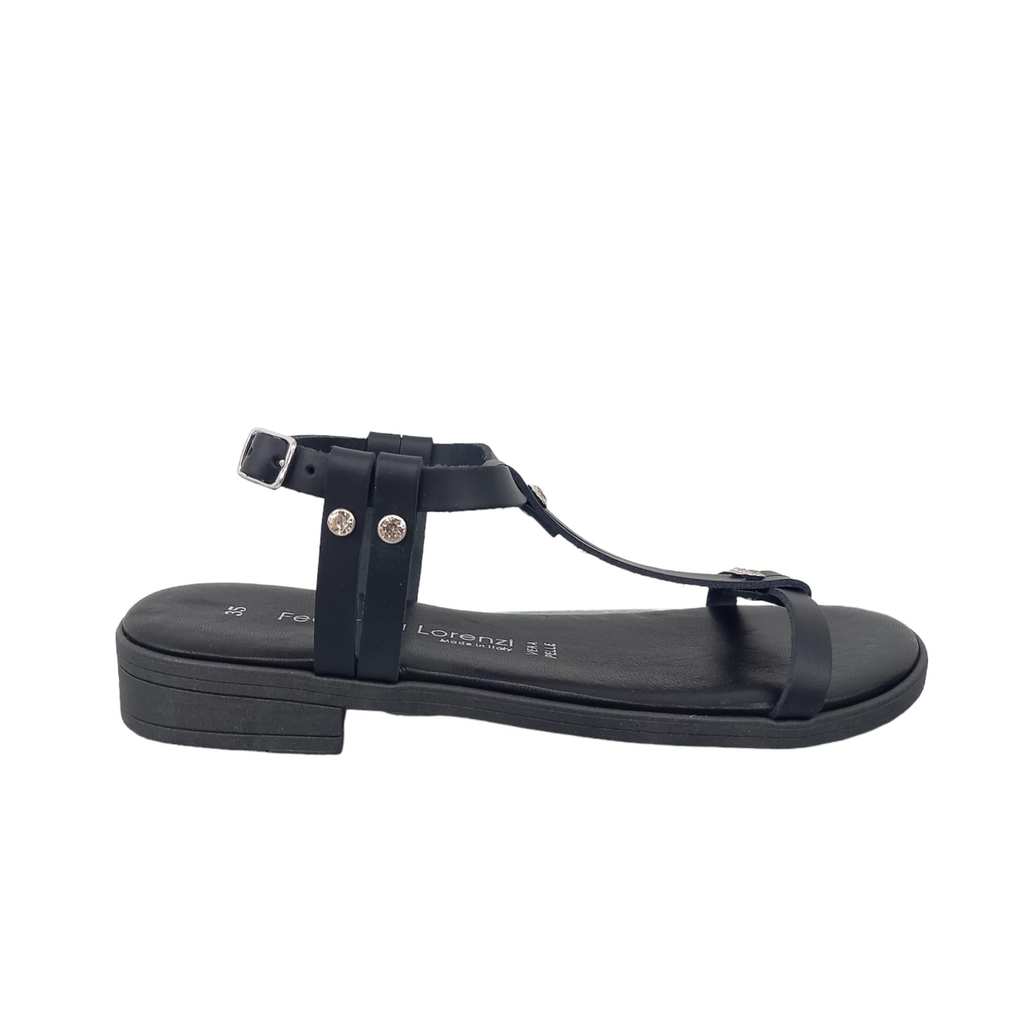 SHOES 15961 1133/NERO FEDERICA LORENZI