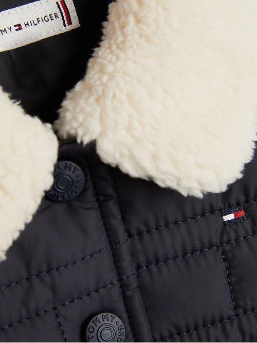 BABY QUILTED FLAG JACKET KN0KN01470J/DW5 TOMMY HILFIGER