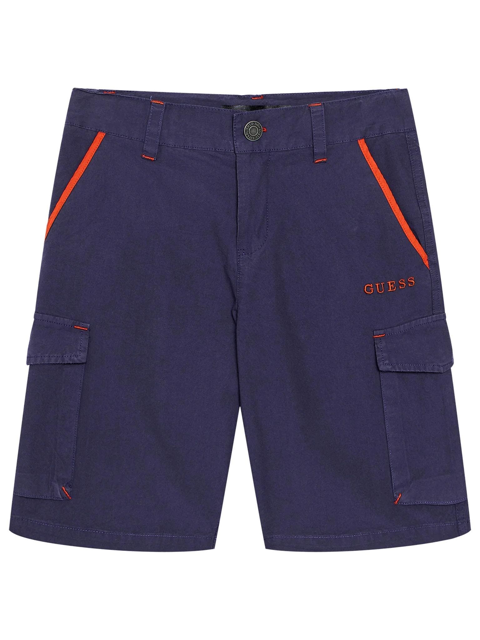 POPLIN CARGO SHORTS 
