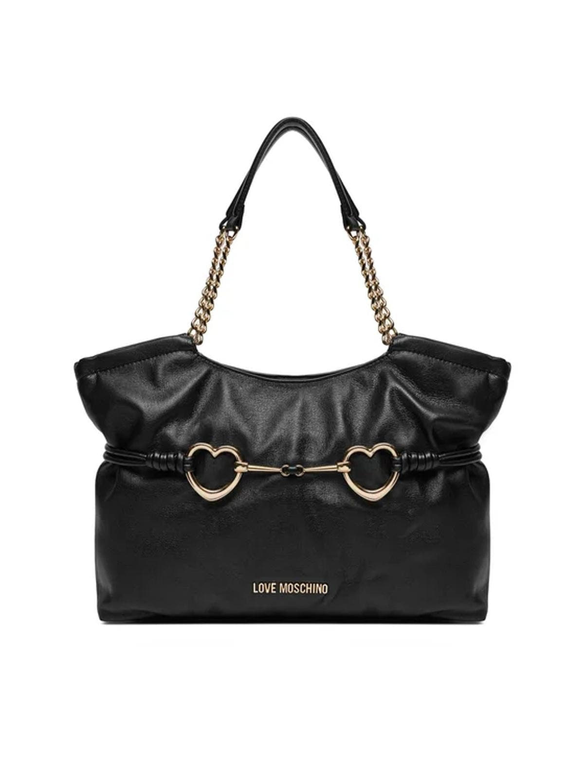 BORSA PU SOFT NERO 