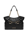 BORSA PU SOFT NERO 