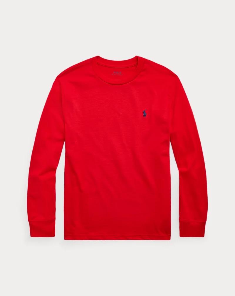 LS CN-KNIT SHIRTS-T-SHIRT 