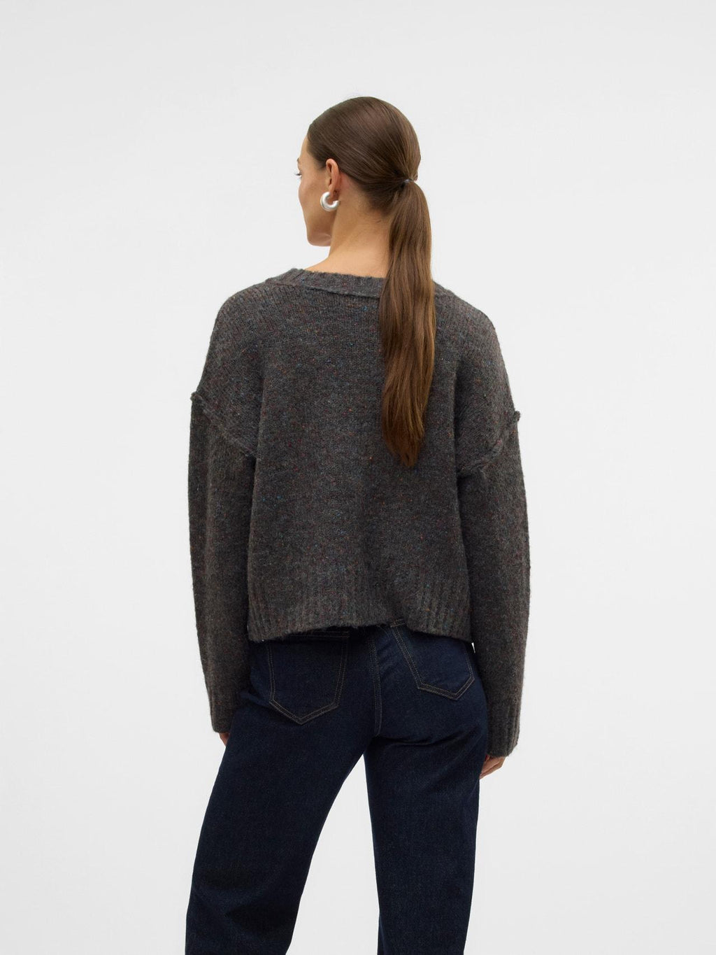 10314095/Dark Grey Melange VERO MODA