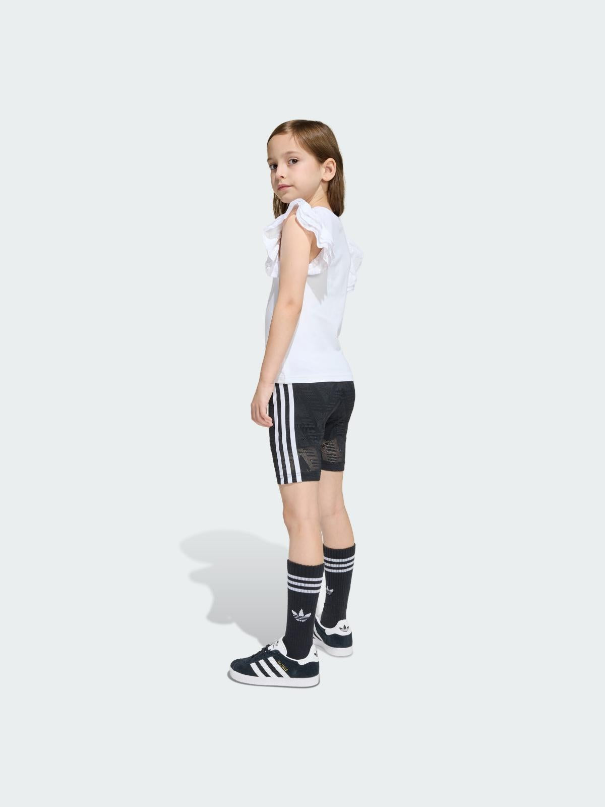C SHORT TEE SET     WHITE/BLACK 