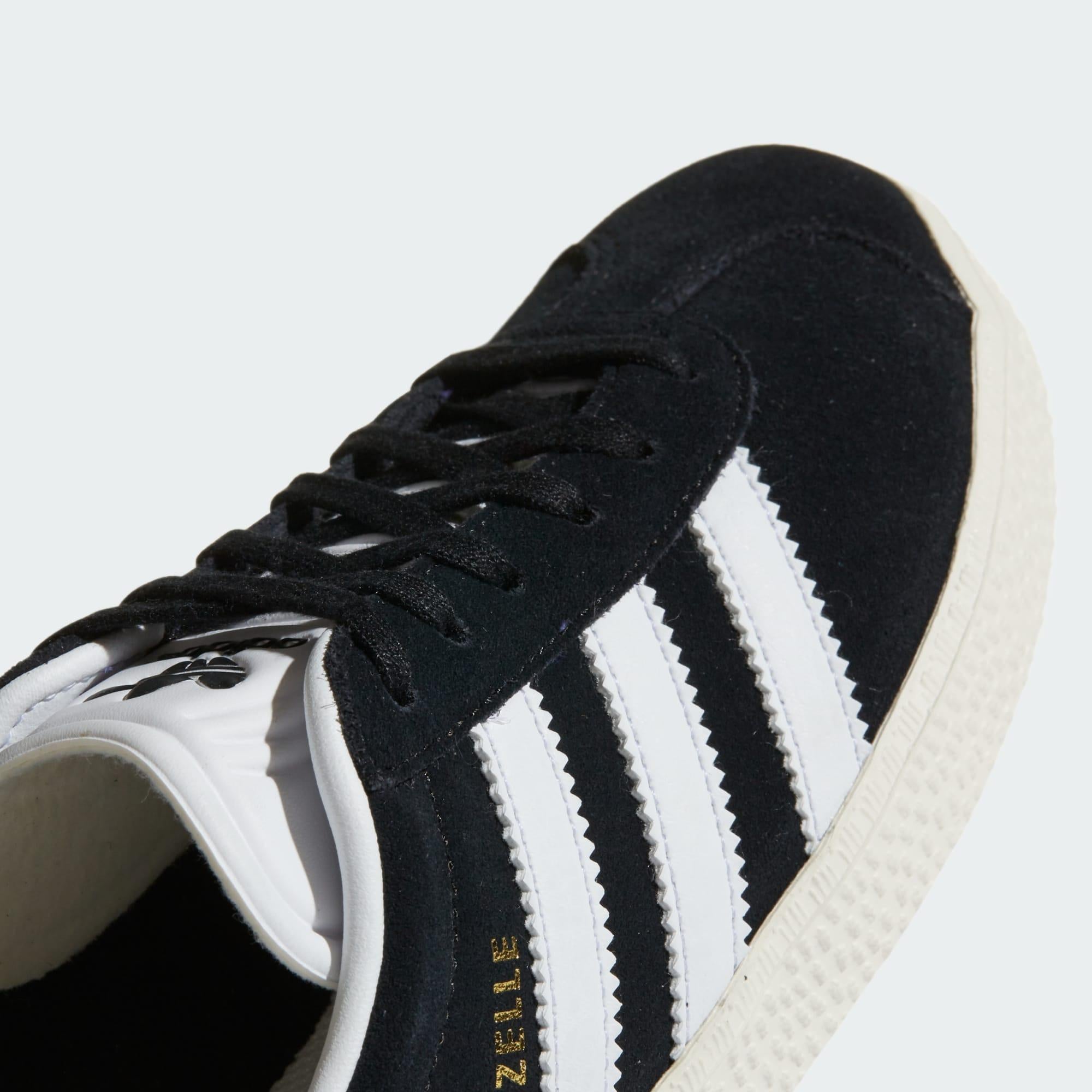 GAZELLE J           CBLACK/FTWWHT/GOLDMT 