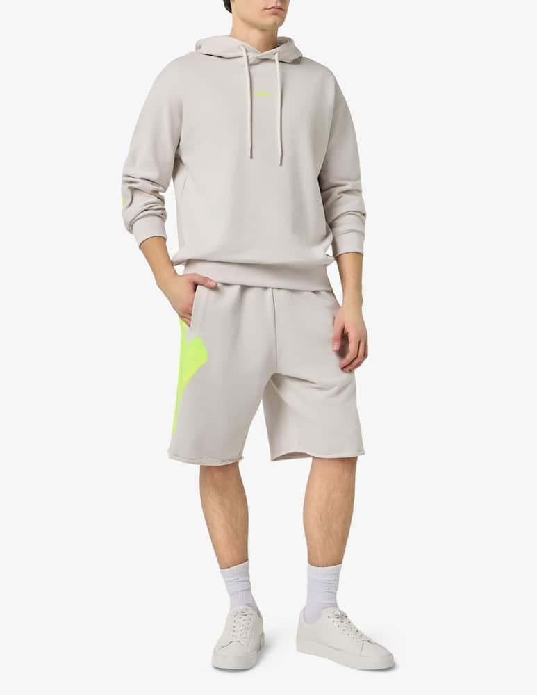 MAGLIA UOMO CON CAPPUCCIO IN FELPA 