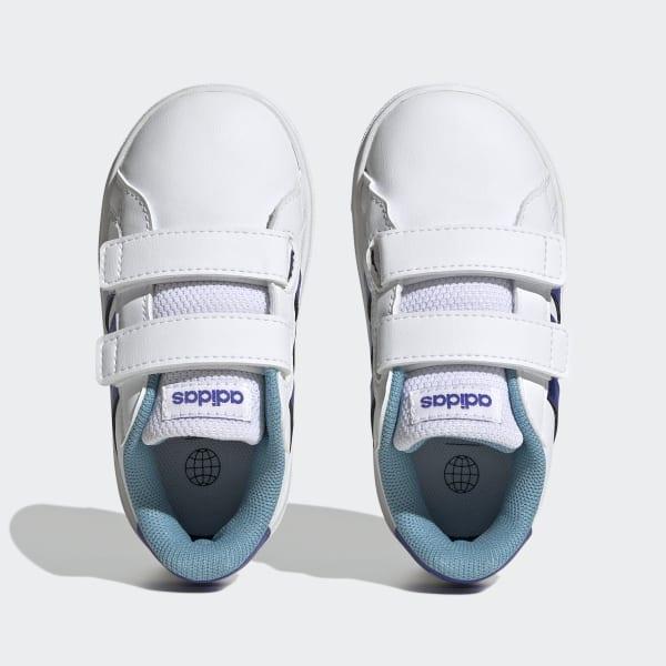 GRAND COURT 2.0 CF FTWWHT/LUCBLU/PREBLU 