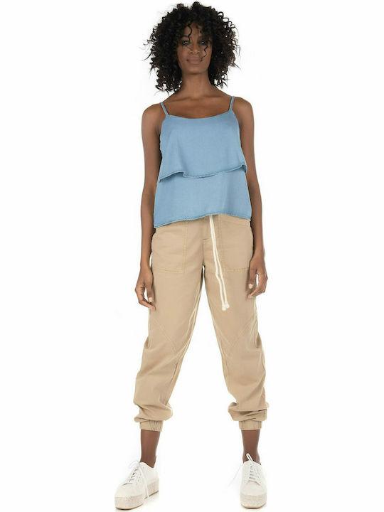 ONLULRIKA LYOCELL LIFE DNM STRAP TOP 