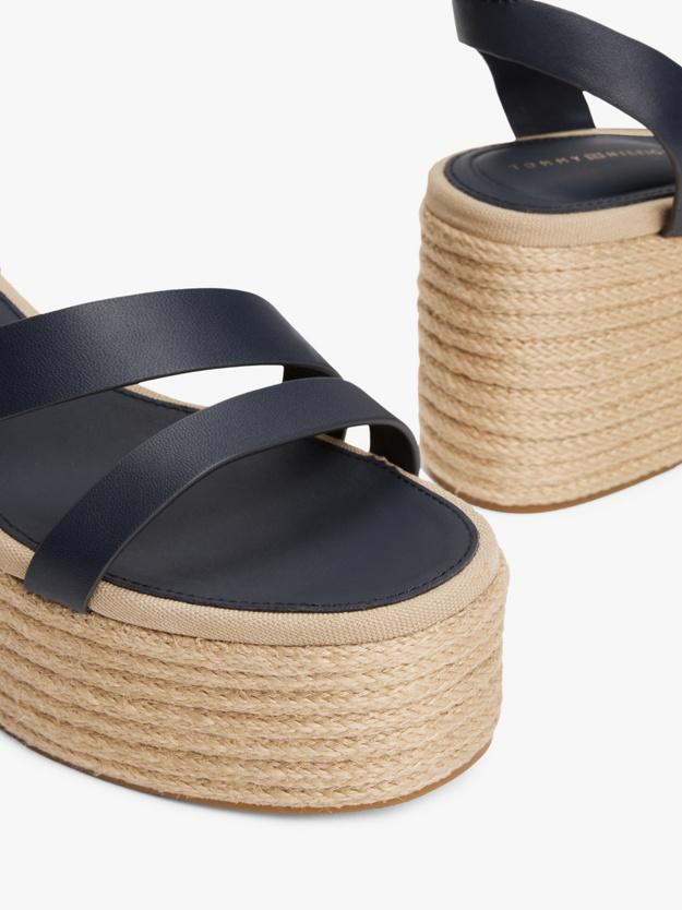 ANKLE STRAP LEATHER FW0FW08497/DW6 TOMMY HILFIGER