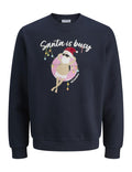 JACK JONES KIDS JJCHRISTMAS SWEAT CREW NECK JNR