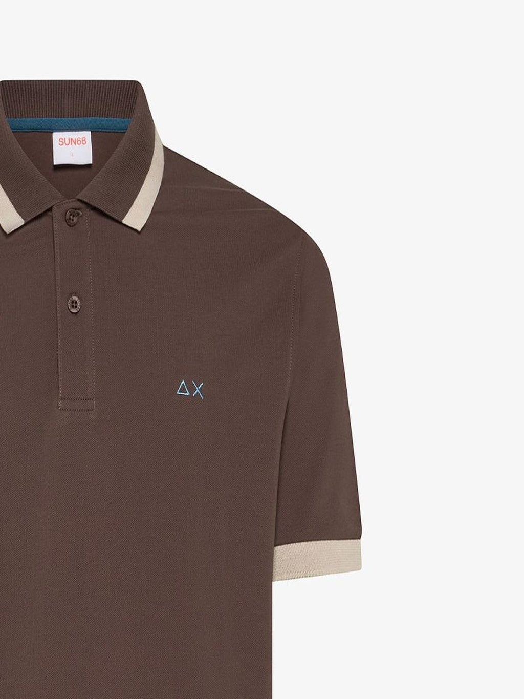 POLO BIG STRIPE ON COLLAR S/S 