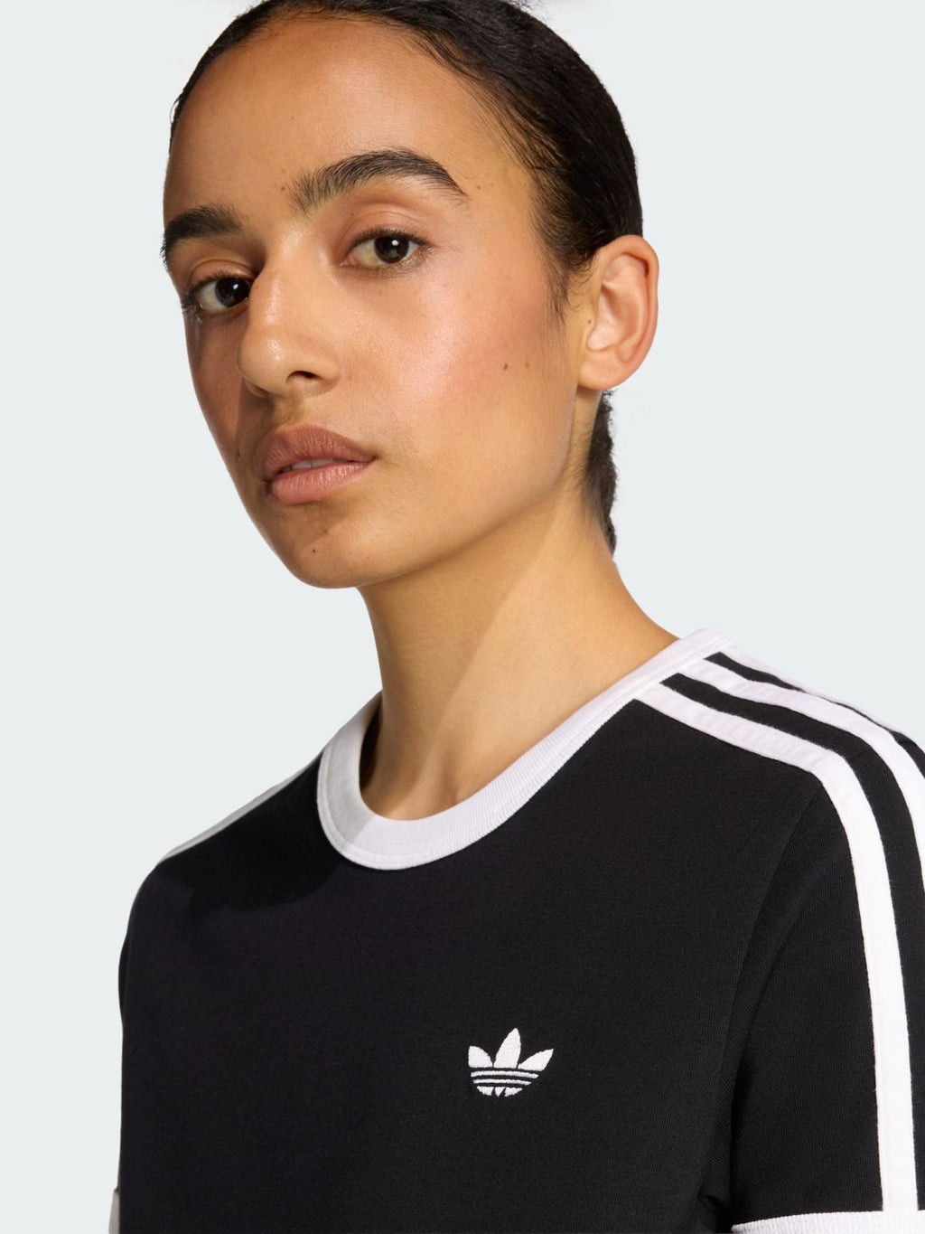 3S TEE SLIM         BLACK/WHITE 