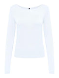 ONLY ONLFELINA L/S TIGHT BOATNECK TOP JRS