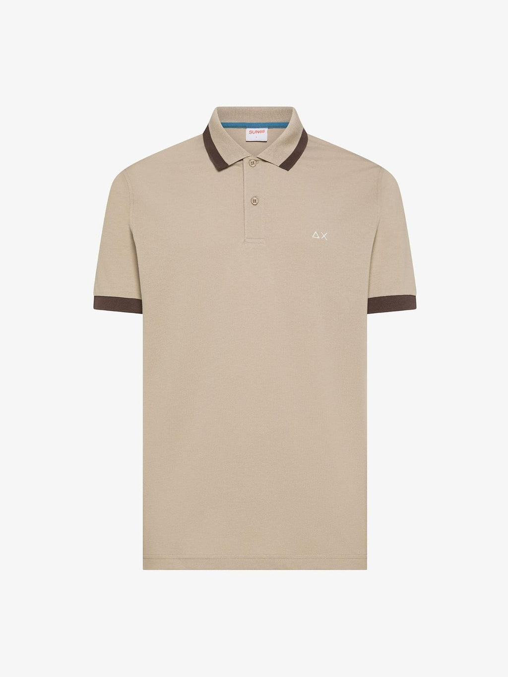 POLO BIG STRIPE ON COLLAR S/S 
