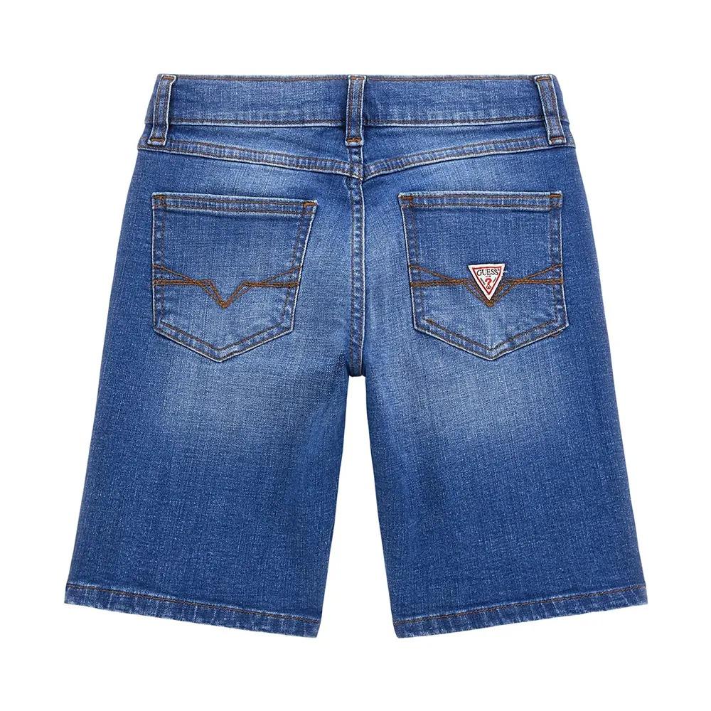 STRETCH DENIM SHORTS 
