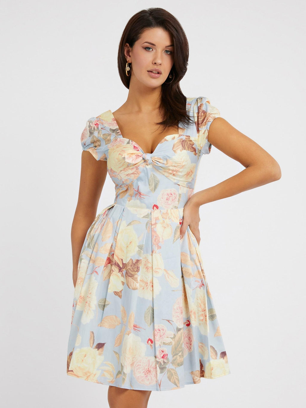 SS KARIDA FLARE DRESS W3GK43WFEX0/P7FU GUESS