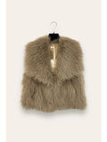 LOVEme Gilet in ecopelliccia