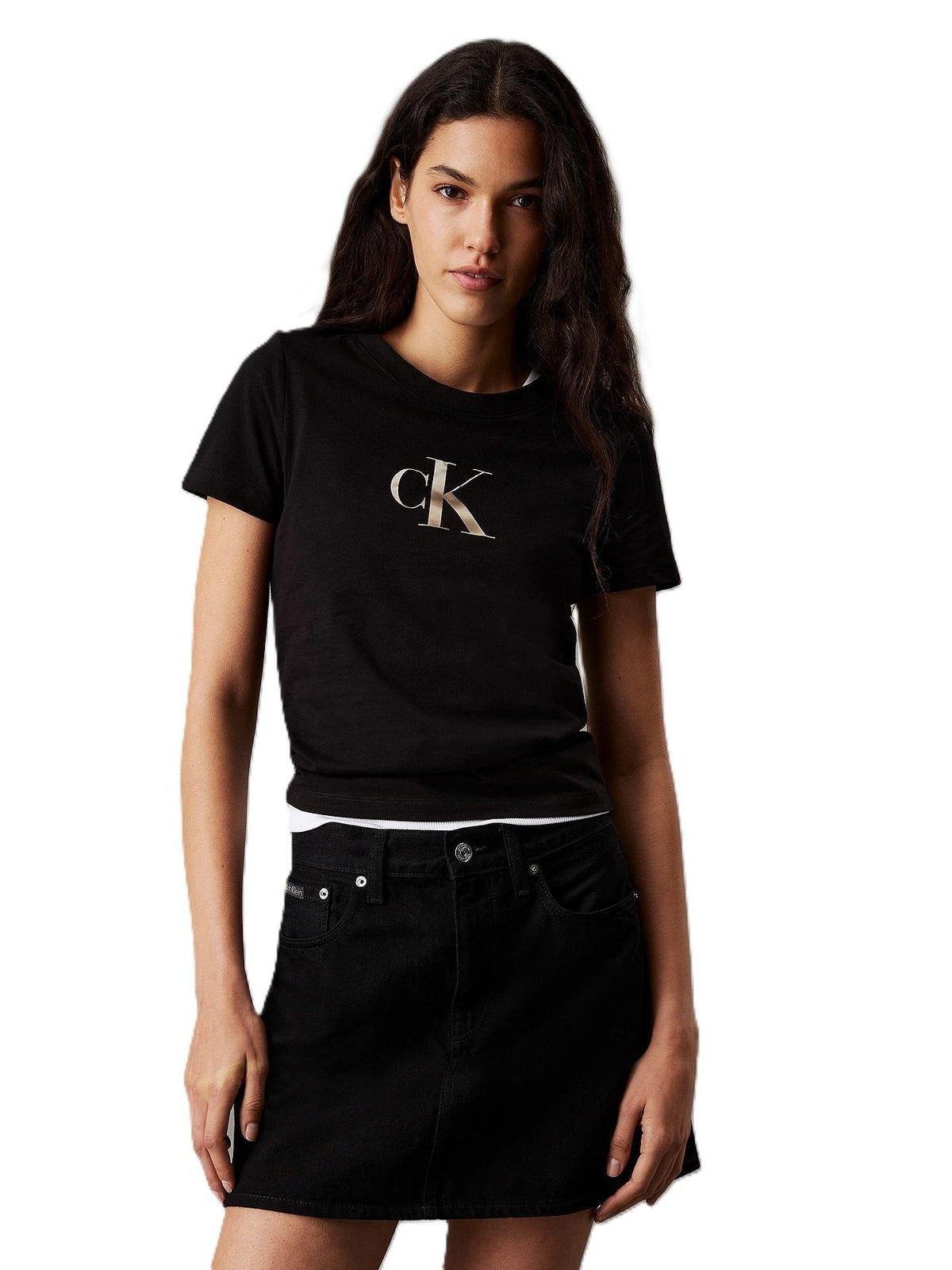 GRADIENT CK SLIM TEE J20J224982/BEH CALVIN KLEIN JEANS
