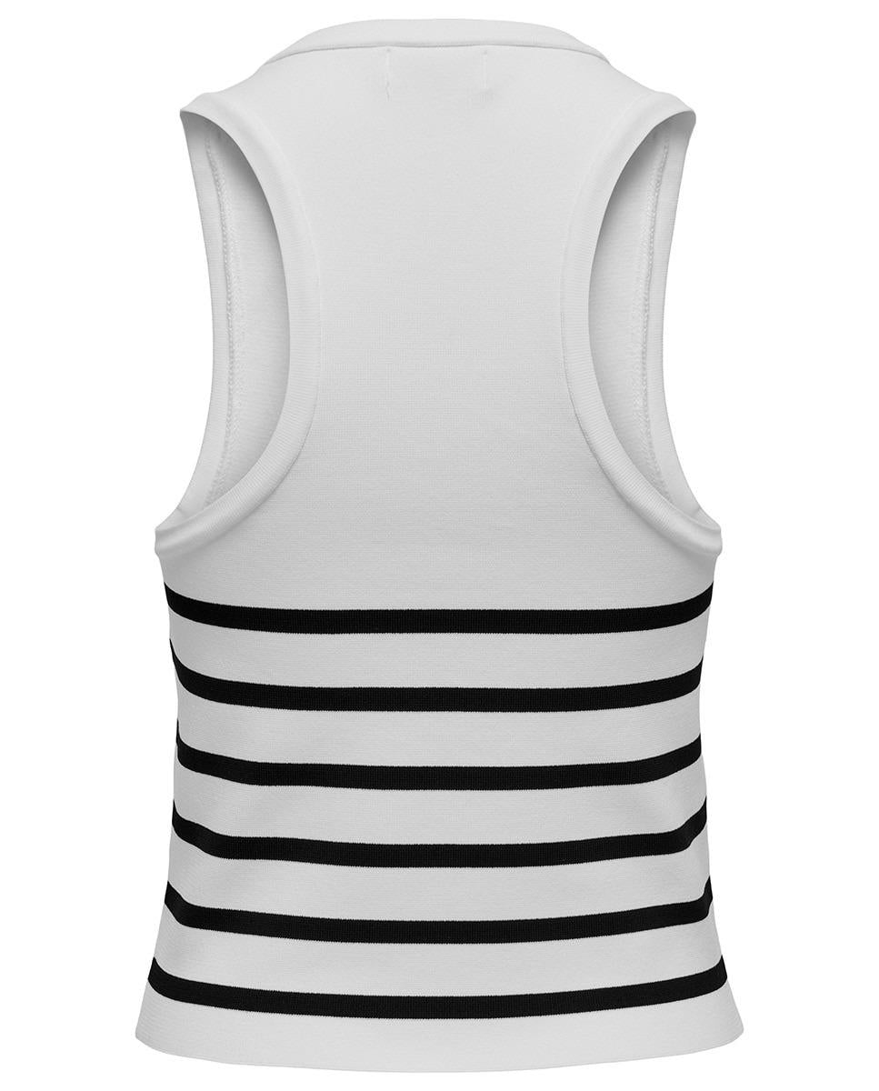 ONLLILL SL U-NECK RACER BACK TOP CC KNT 