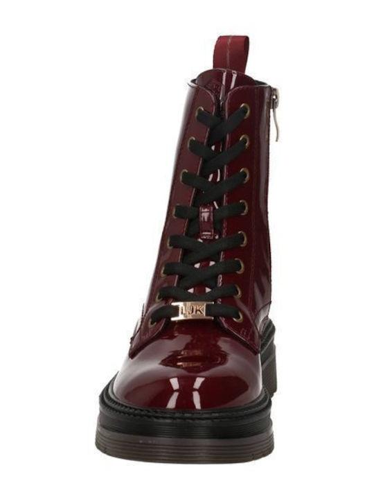 ANKLE BOOT 102230230/BURGUNDY LUMBERJACK