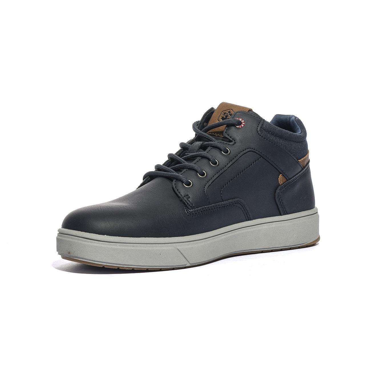 SNEAKER HI 102217656/NAVY BLUE LUMBERJACK