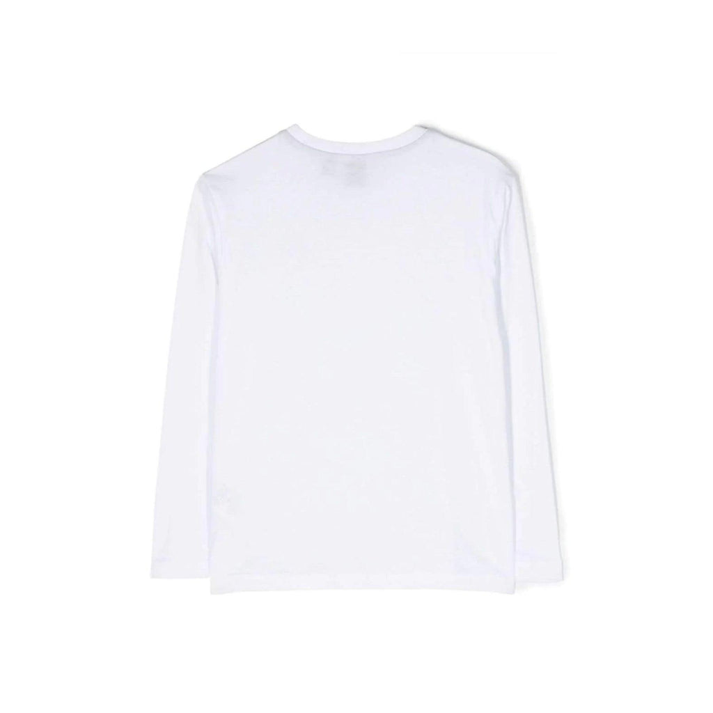 LS T-SHIRT WITH LOGO 795072/0101 NORTH SAILS