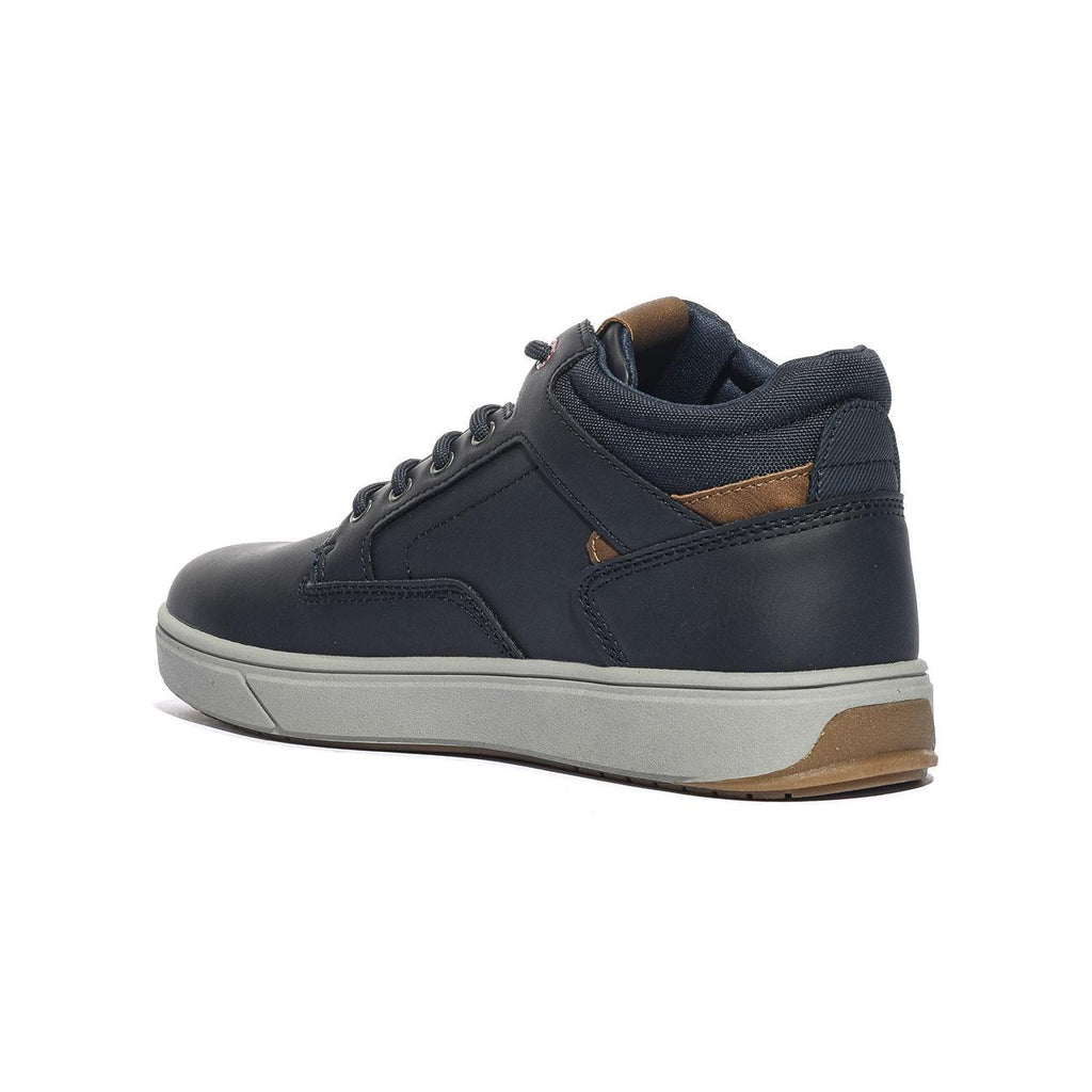 SNEAKER HI 102217656/NAVY BLUE LUMBERJACK