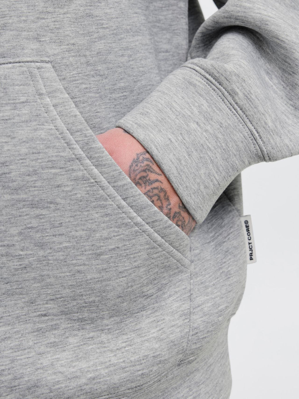 12282972/Light Grey Melange JACK AND JONES
