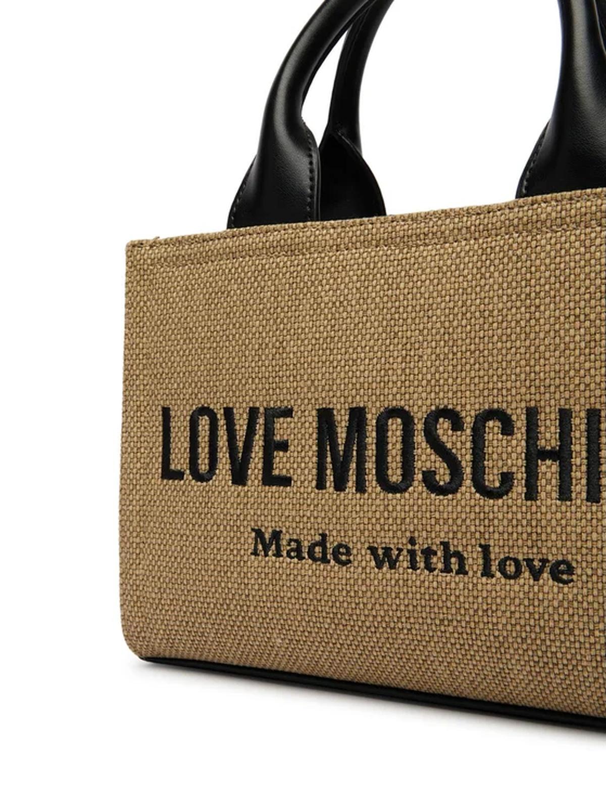 BORSA CANVAS ORO 