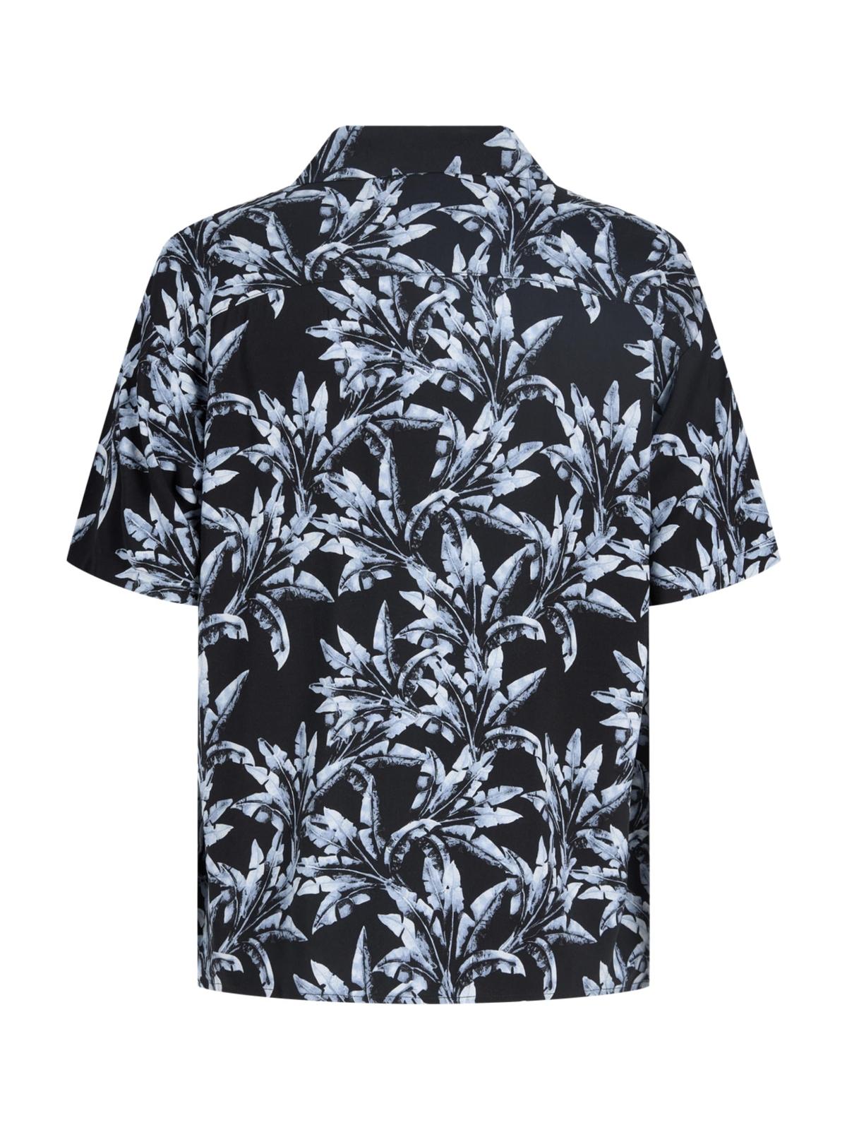 JJJEFF MONOCHROME AOP RESORT SHIRT SS 