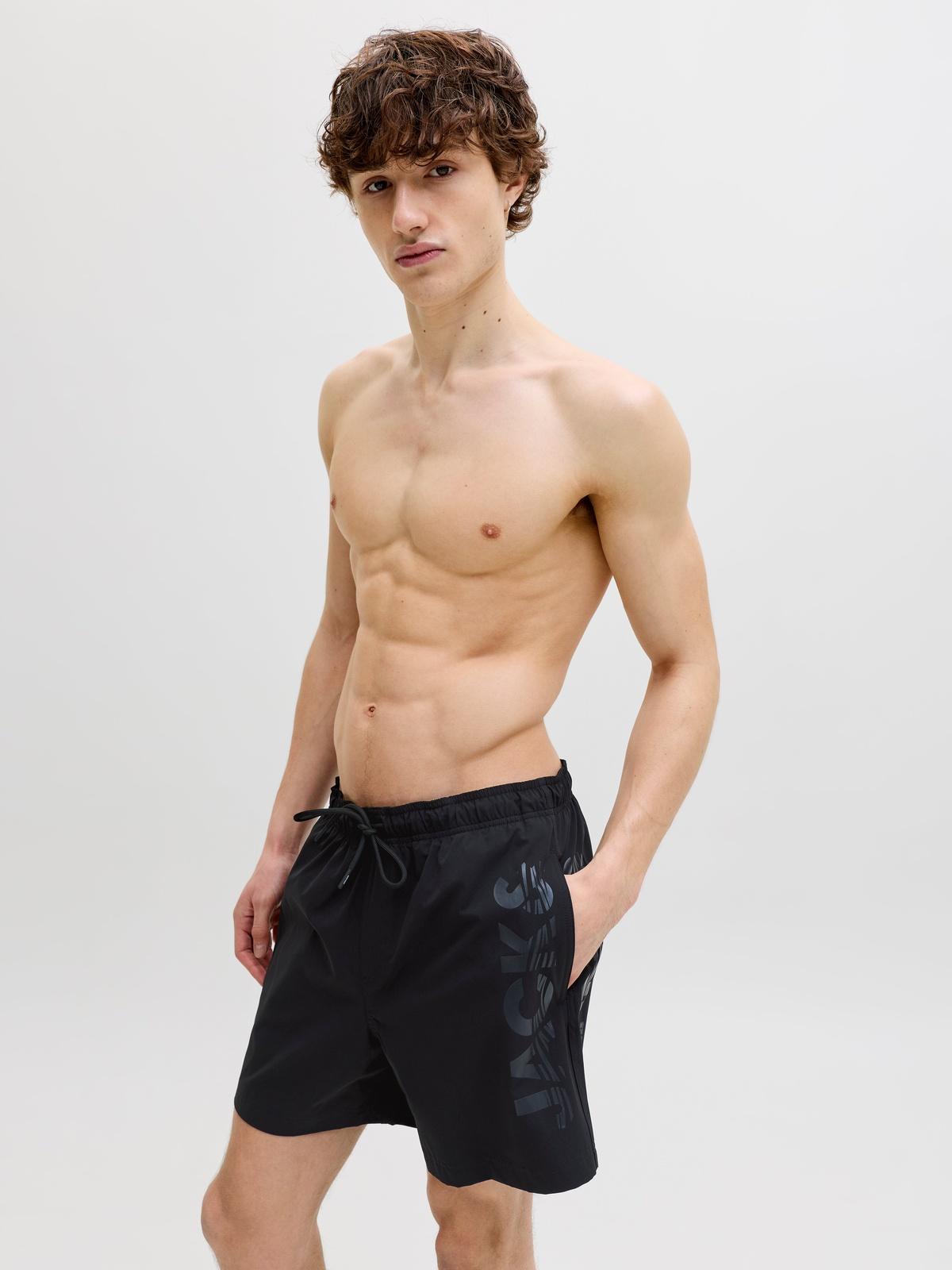 JPSTMAUI WAVE LOGO SWIM SHORTS REG SN 