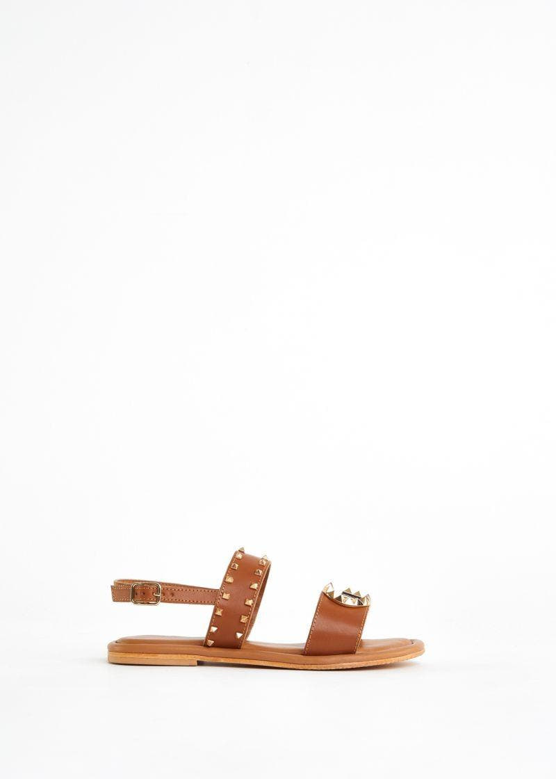 SANDALO FLAT BICE LEATHER 