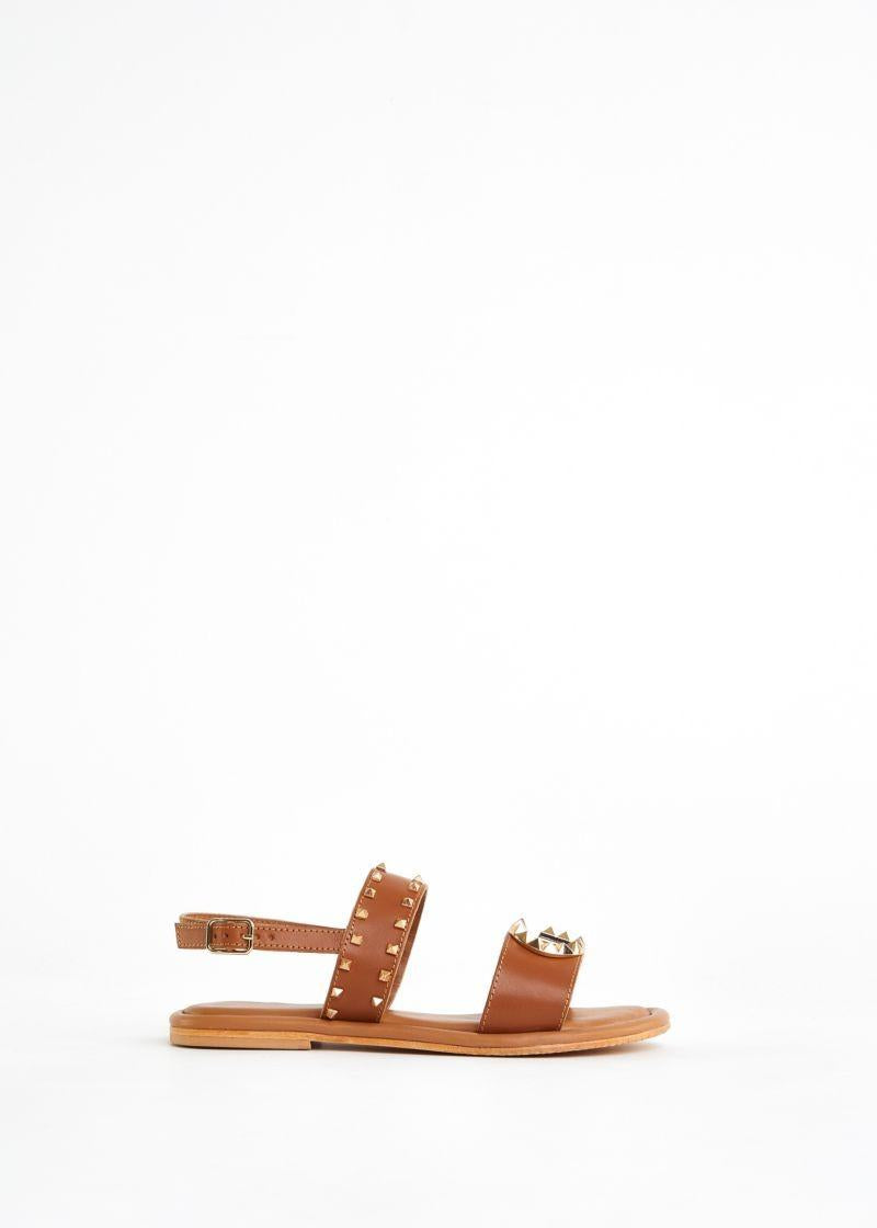 SANDALO FLAT BICE LEATHER 