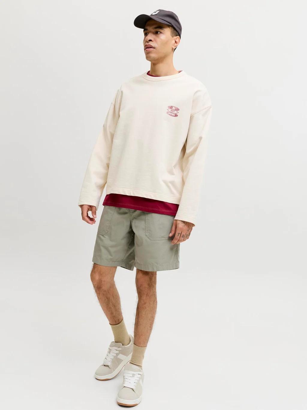 JPSTJAIDEN CORAL JOGGER SHORT REG 